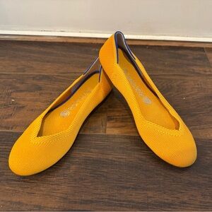 Rothy's Women's Yellow Flats 7.5